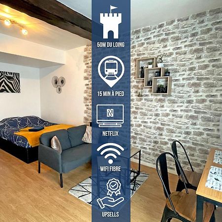 Cosy Studio - 50M Du Loing - Hyper-Centre Moret-sur-Loing Exterior photo